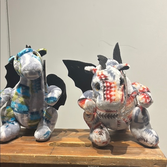 Black and Red Stuffed Animal Plush Toy - Picture 3 of 11